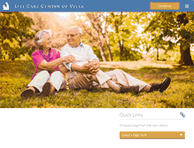 Tablet Screenshot of lifecarecenterofvista.com